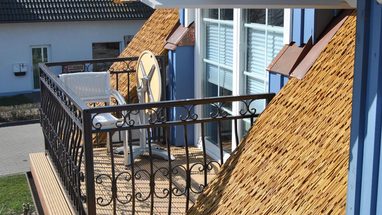 Südbalkon am Wohnzimmer Südbalkon am Wohnzimmer